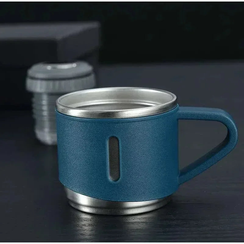 500ml Portable Insulated Thermos Flask and Cup Set 