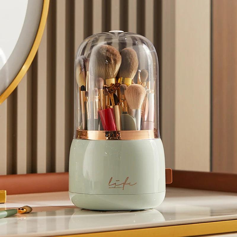 360 Degree Rotating Makeup Organizer for Storing and Organizing Accessories and Cosmetics 